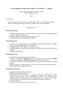 Liceo linguistico e delle scienze umane “F. De Sanctis” – Cagliari