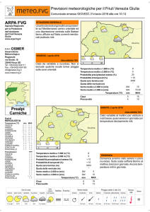 ARPA FVG - Meteo FVG