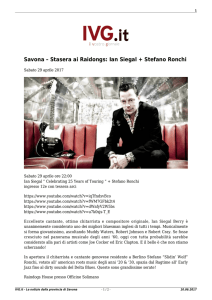IVG.it – Le notizie dalla provincia di Savona