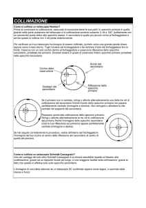 collimazione di un newton