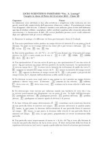 LICEO SCIENTIFICO PARITARIO Ven. A. Luzzago