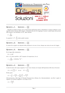 soluzioni prove olimpiadi di fisica 2014-15 - Marini