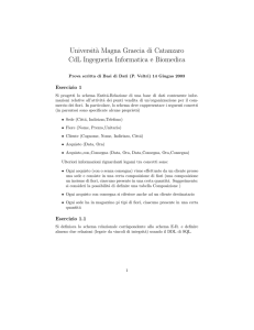 Universit`a Magna Graecia di Catanzaro CdL Ingegneria Informatica