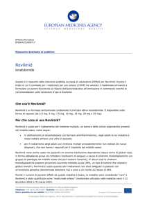 Revlimid, INN-lenalidomide