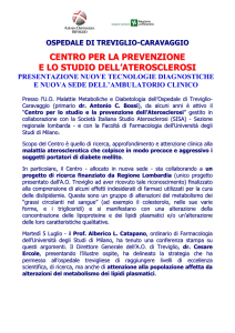 centro per la prevenzione e lo studio dell`aterosclerosi