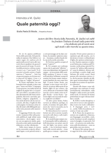 Quale paternità oggi?