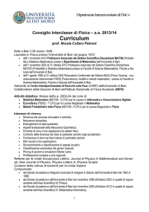 Curriculum