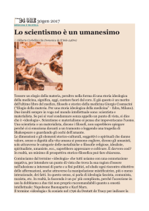 L`articolo di G. Corbellini da Il Sole