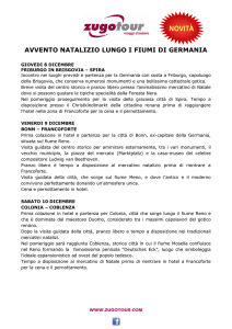 avvento natalizio lungo i fiumi di germania