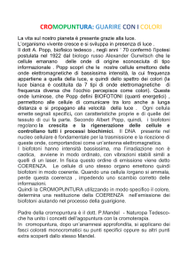 cromopuntura: guarire con i colori