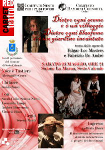 Ingresso Con Regia Voce e Tastiere Chitarre Edgar Lee Masters e