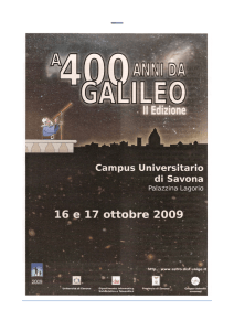 A 400 ANNI DA GALILEO - Classe 4^ C
