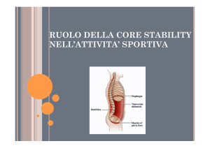 RUOLO DELLA CORE STABILITY.pptx