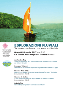 ESPLORAZIONI FLUVIALI