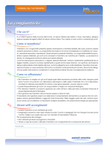 La congiuntivite