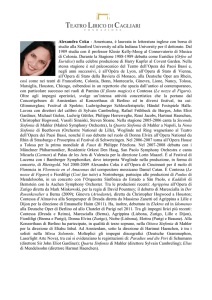 Alexandra Coku - Teatro Lirico di Cagliari