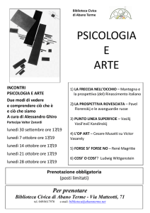 PSICOLOGIA E ARTE