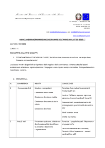 programmazione individuale FRANCESE 1E