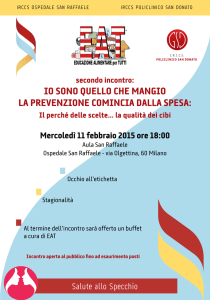 Stagionalità Aula San Raffaele Ospedale San Raffaele