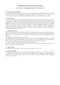 XX Olimpiadi Internazionali di Astronomia