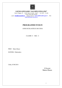 4C - Liceo classico "Jacopo Stellini"