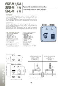 SRE-M 1,5 A SRE-M 4 A SRE-M 7 A SRE-M 1,5 A SRE