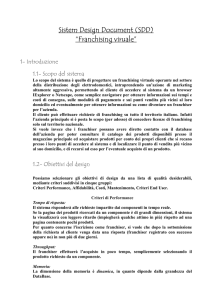 Sistem Design Document (SDD) “Franchising viruale”