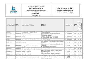 LIBRI DI TESTO 3 A 2016-17