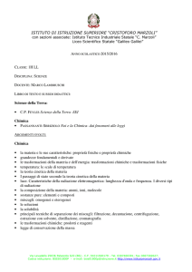 ISTITUTO DI ISTRUZIONE SUPERIORE “CRISTOFORO MARZOLI