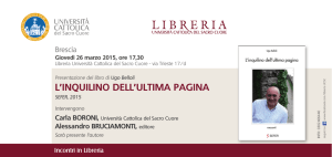 l`inquilino dell`ultima pagina