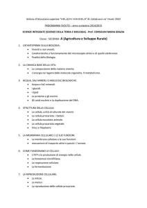 Classe : SECONDA A (Agricoltura e Sviluppo Rurale)