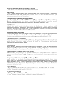Programma dettagliato