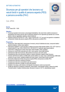 oggetto: programma attivita` di formazione di vostro