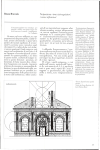 Proporzioni e tracciati regolatori