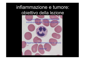infiammazione e tumore: