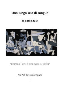 Una lunga scia di sangue