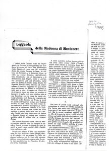 Leggenda della Madonna di Montenero