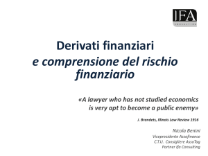 Derivati finanziari di Nicola Benini