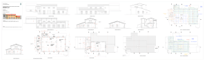 mensole cm16x24 n° 4 finestre a tetto cm 134x140 Travicelli cm
