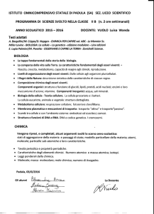 Testi adottati - Istituto Omnicomprensivo di Padula