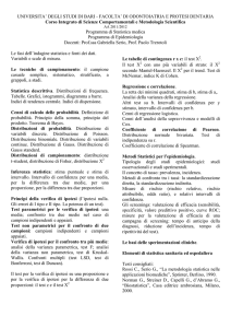 PRG CDL Specialistica Odonto AA 2011-12