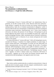 Tra umanismo e antiumanismo