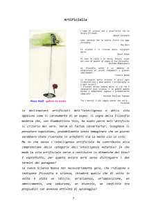 Artificialia - Scienza e Filosofia