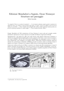Edizioni Mondadori a Segrate, Oscar Niemeyer Strutture nel