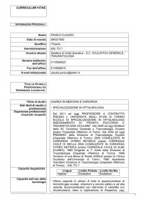 curriculum vitae