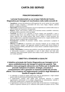 carta dei servizi - Centro Diagnostica per Immagini