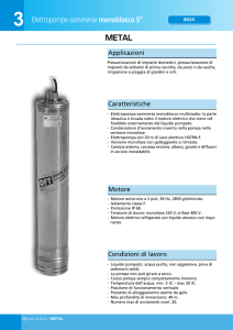 METAL Elettropompe sommerse monoblocco 5