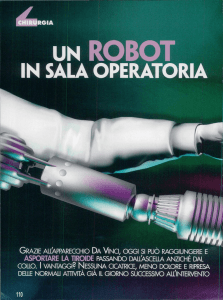 IN SALA OPERATORIA