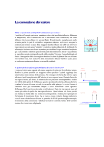 La convezione del calore