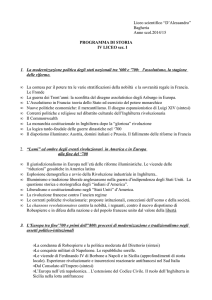 Liceo scientifico “D`Alessandro” Bagheria Anno scol.2014/15